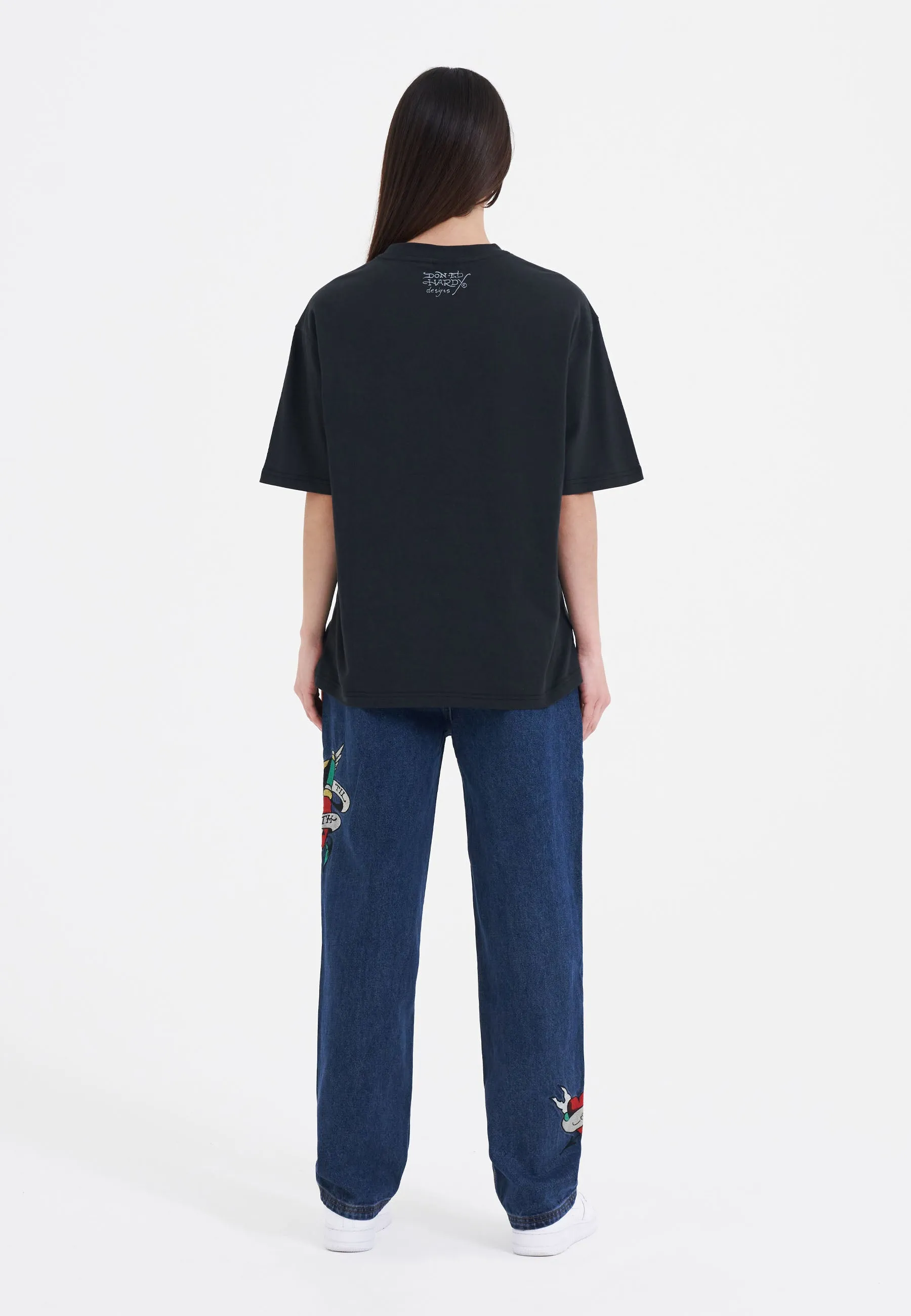Womens New York City Tshirt Top - Black
