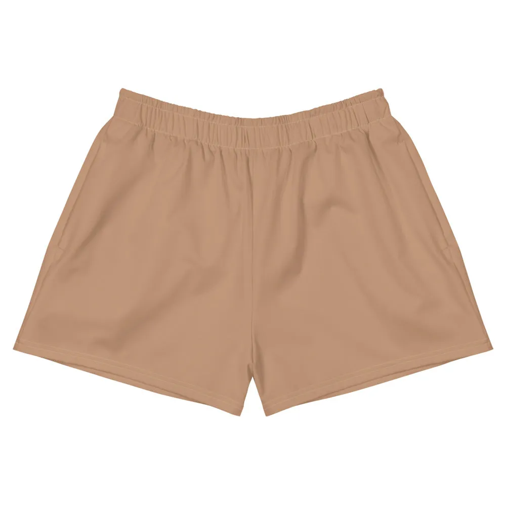 Women's Premium Shorts- Chai
