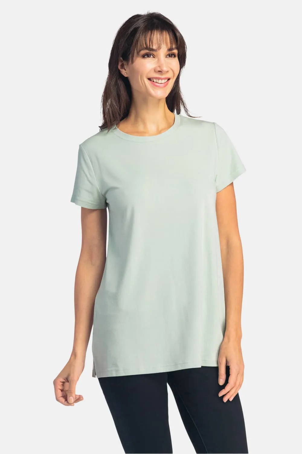 Women's Relaxed EcoFabric™ Crew Neck Tee - OUTLET - FINAL SALE