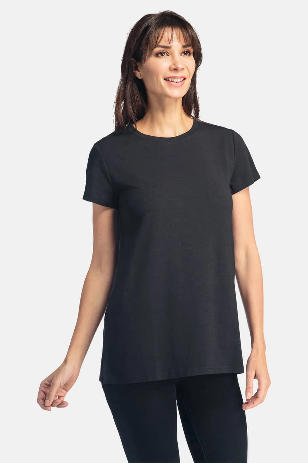 Women's Relaxed EcoFabric™ Crew Neck Tee - OUTLET - FINAL SALE