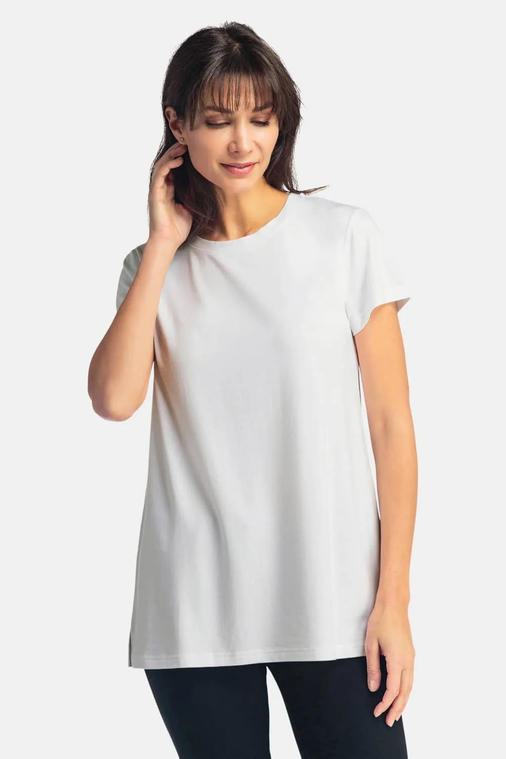 Women's Relaxed EcoFabric™ Crew Neck Tee - OUTLET - FINAL SALE