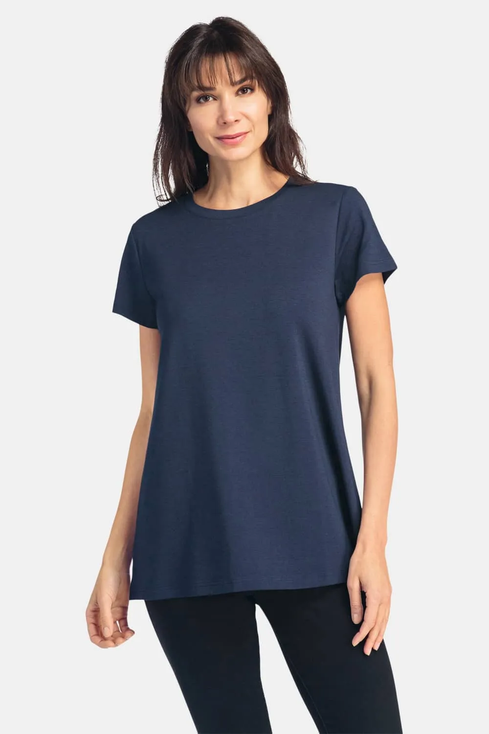 Women's Relaxed EcoFabric™ Crew Neck Tee - OUTLET - FINAL SALE