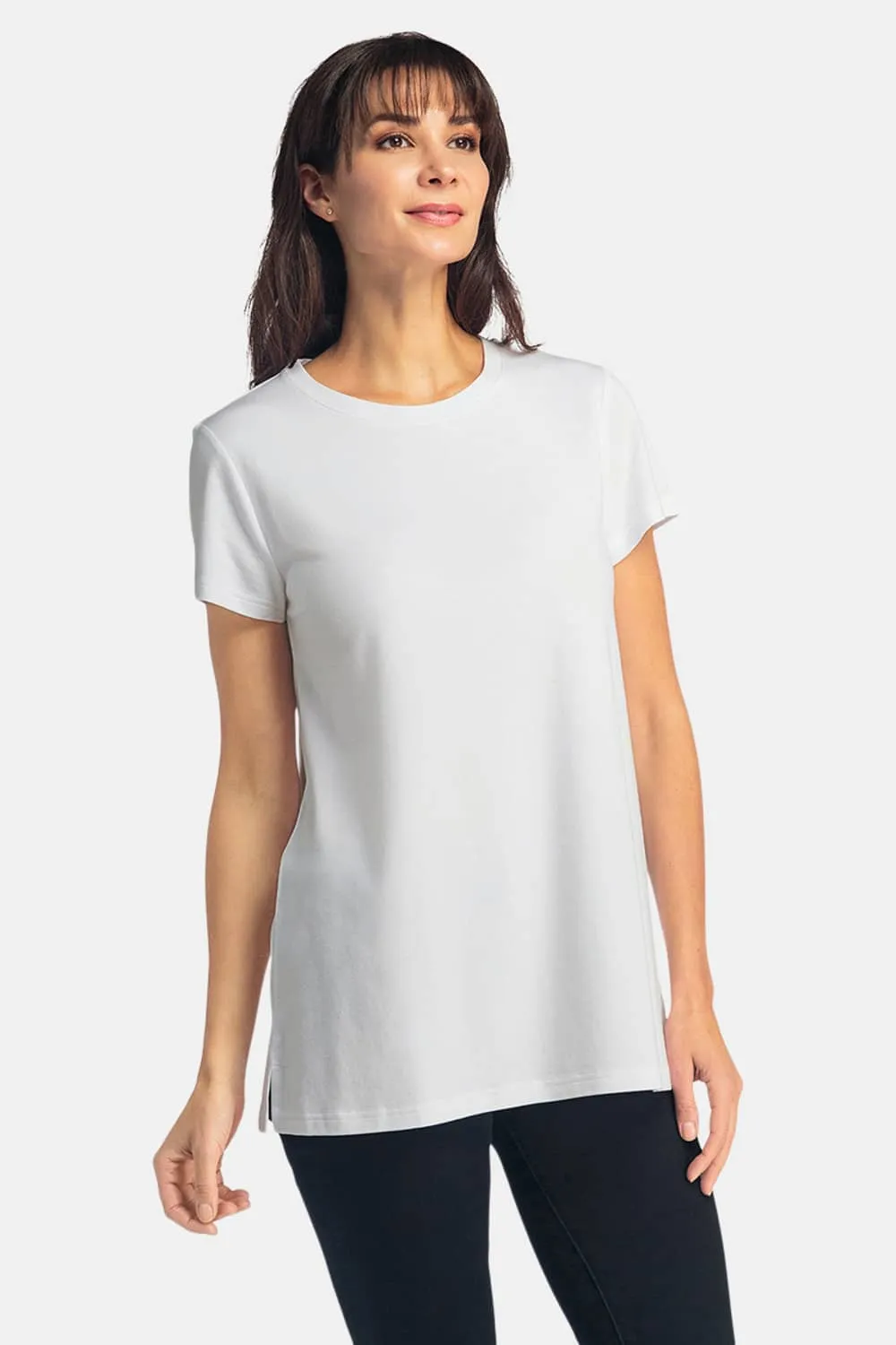 Women's Relaxed EcoFabric™ Crew Neck Tee - OUTLET - FINAL SALE