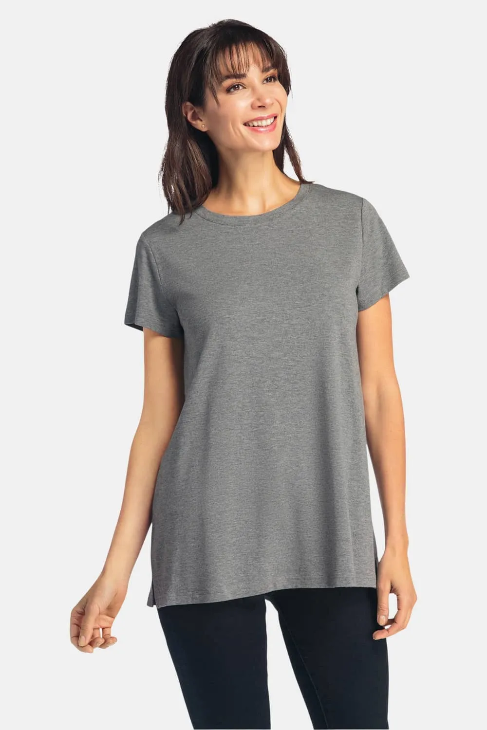 Women's Relaxed EcoFabric™ Crew Neck Tee - OUTLET - FINAL SALE
