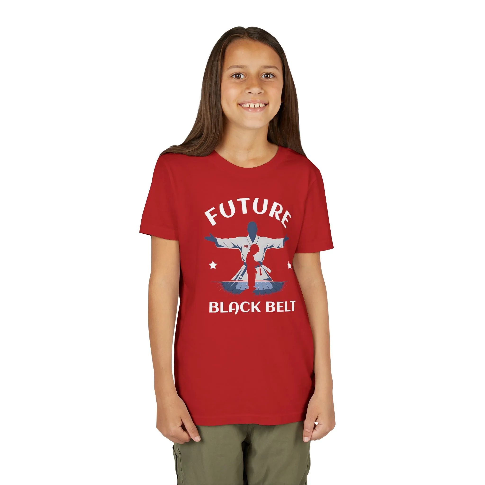 Youth Future Black Belt Kids T Shirt Jiu Jitsu