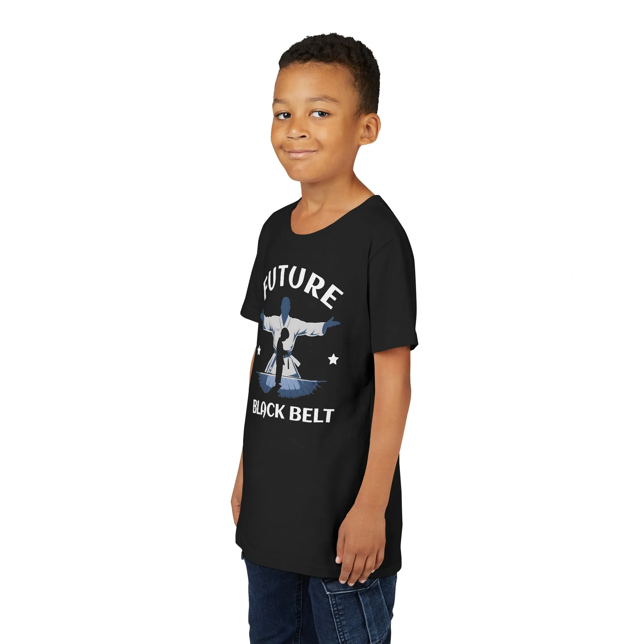 Youth Future Black Belt Kids T Shirt Jiu Jitsu